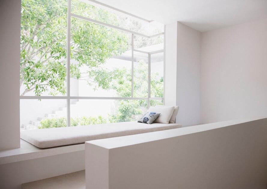 Large windows in home